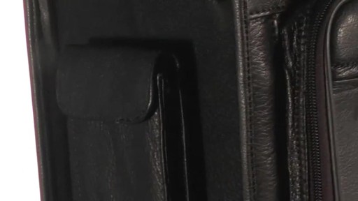 Royce Leather - Pilot/Catalog Computer Case  - image 3 from the video